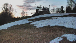 Otočná kamera na sjezdovce