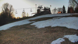 Otočná kamera na sjezdovce