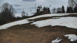 Otočná kamera na sjezdovce