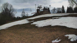 Otočná kamera na sjezdovce