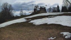 Otočná kamera na sjezdovce