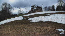 Otočná kamera na sjezdovce