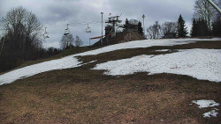Otočná kamera na sjezdovce