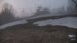 Otočná kamera na sjezdovce