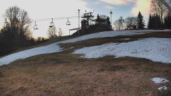 Otočná kamera na sjezdovce