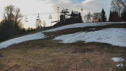 Otočná kamera na sjezdovce