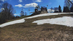 Otočná kamera na sjezdovce