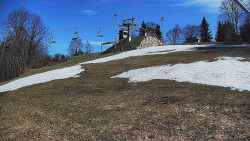 Otočná kamera na sjezdovce