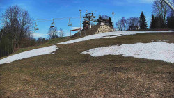 Otočná kamera na sjezdovce