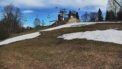 Otočná kamera na sjezdovce