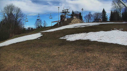 Otočná kamera na sjezdovce