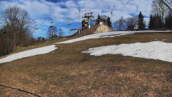 Otočná kamera na sjezdovce