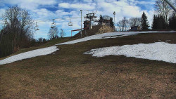 Otočná kamera na sjezdovce