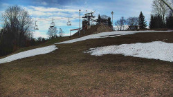 Otočná kamera na sjezdovce