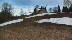 Otočná kamera na sjezdovce