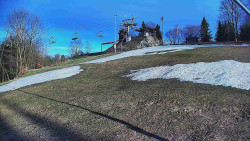 Otočná kamera na sjezdovce