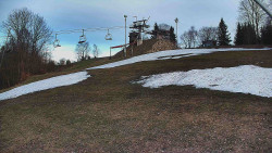 Otočná kamera na sjezdovce