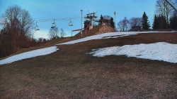 Otočná kamera na sjezdovce