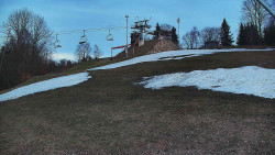 Otočná kamera na sjezdovce