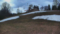 Otočná kamera na sjezdovce