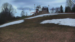 Otočná kamera na sjezdovce