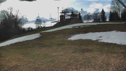 Otočná kamera na sjezdovce