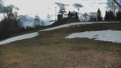 Otočná kamera na sjezdovce