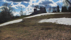 Otočná kamera na sjezdovce