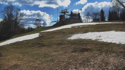 Otočná kamera na sjezdovce