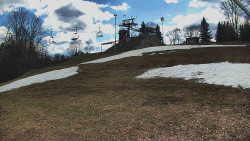 Otočná kamera na sjezdovce