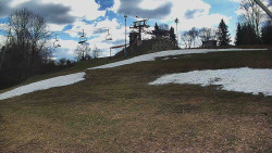 Otočná kamera na sjezdovce