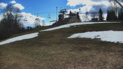 Otočná kamera na sjezdovce