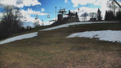 Otočná kamera na sjezdovce