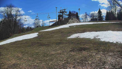 Otočná kamera na sjezdovce