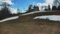 Otočná kamera na sjezdovce