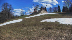 Otočná kamera na sjezdovce