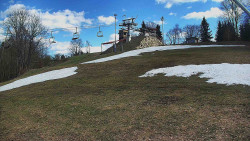 Otočná kamera na sjezdovce