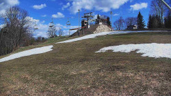 Otočná kamera na sjezdovce