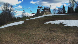 Otočná kamera na sjezdovce