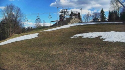 Otočná kamera na sjezdovce