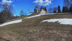 Otočná kamera na sjezdovce