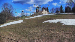 Otočná kamera na sjezdovce