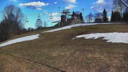 Otočná kamera na sjezdovce