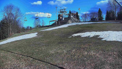 Otočná kamera na sjezdovce