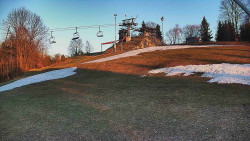 Otočná kamera na sjezdovce