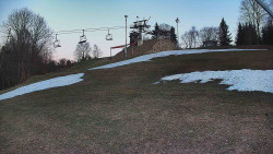 Otočná kamera na sjezdovce