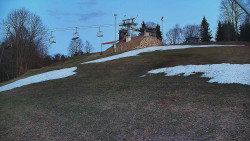 Otočná kamera na sjezdovce