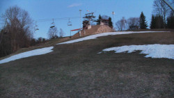 Otočná kamera na sjezdovce