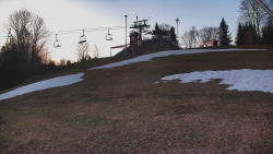 Otočná kamera na sjezdovce