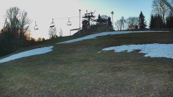 Otočná kamera na sjezdovce